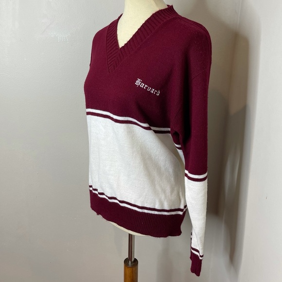 Authentic Vintage Harvard Sweater RARE - Picture 9 of 9